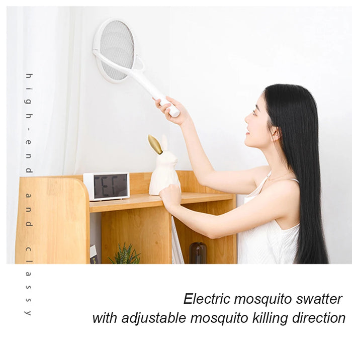 Safely and effectively eliminate pesky mosquitoes and flying bugs with Danoz Direct Exclusive Mosquito Bat and Lamp!