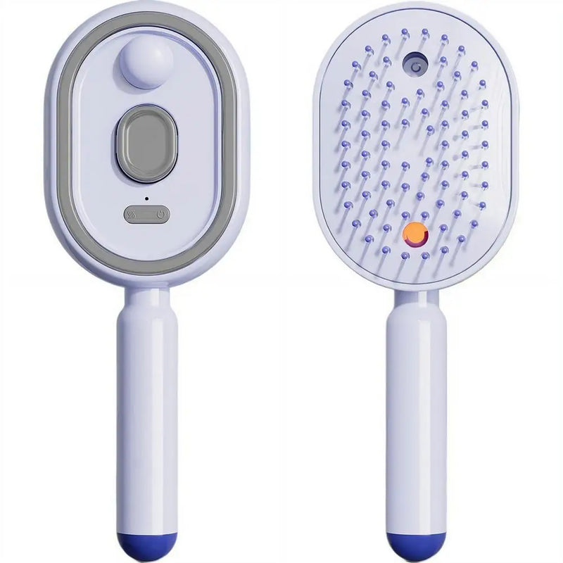 Danoz HairSmart 💇 | 3-in-1 USB Rechargeable Spray Massage Comb | Air Cushion | Steam & Essential Oil | Scalp Massager | Free Postage!