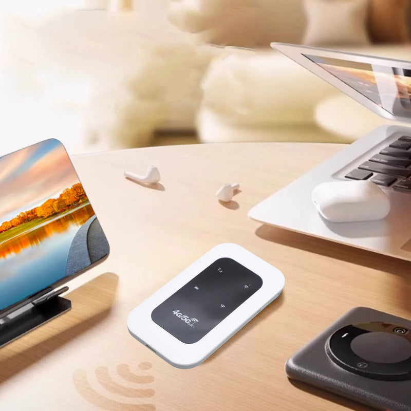 Danoz TechSmart - WIFI to Go, Take ie anywhere 4G/5G WiFi Mobile Hotspot Wide Compatibility Portable WiFi Hotspot Device 300Mbps Long Battery Life