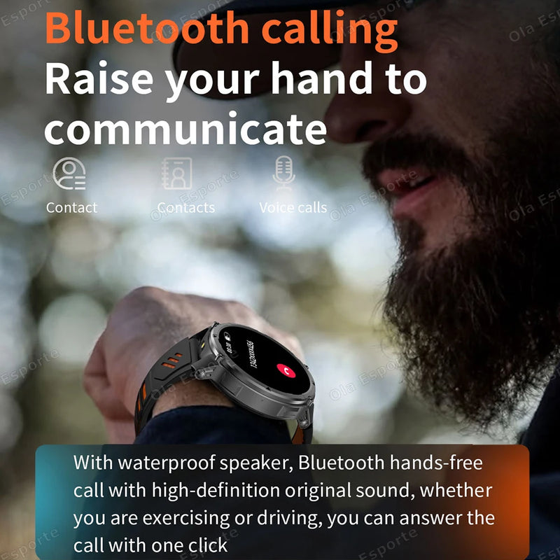 ⌚ Danoz WatchSmart | Ola Esporte T-Rex3 Ultra Smart Watch | 1100mAh | 1.7" AMOLED | Bluetooth 5.2 Calls | 100+ Sports | GPS | IP68 | LED Flashlight | 10 Colours