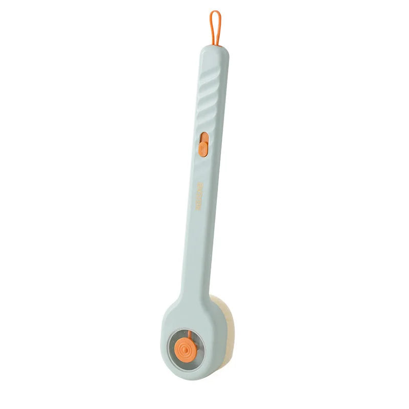 🚿 Danoz ShowerSmart | Liquid-Filled Long Handle Bath Brush | Soft Bristles | Back Scrubber | All Skin Types | Yellow / Blue / White | Buy 1 Get 1!
