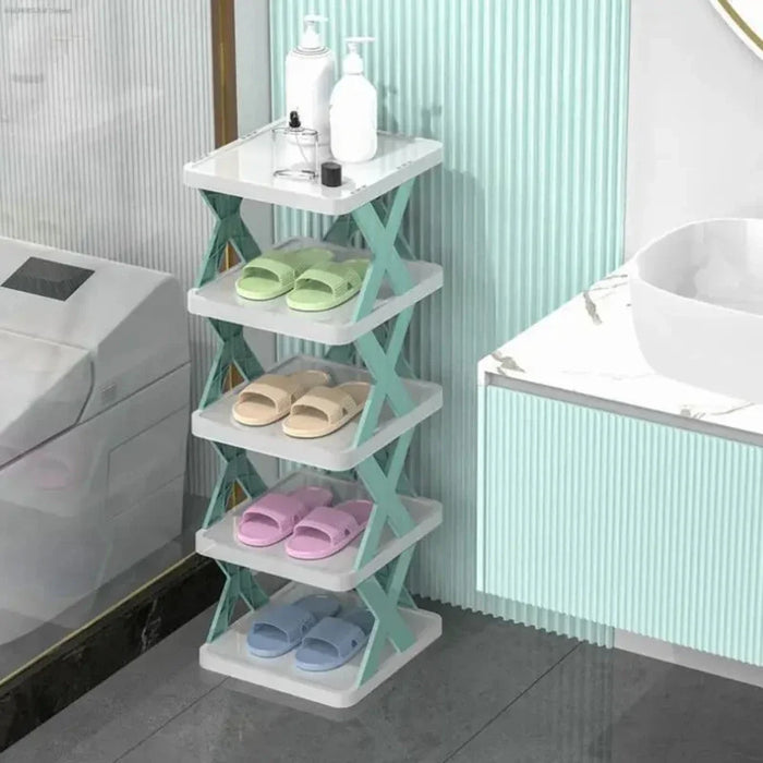 Organize shoes in style with Danoz Direct ShoeBooth Organizer. Multi-layered, detachable rack saves space and keeps your shoes Safe