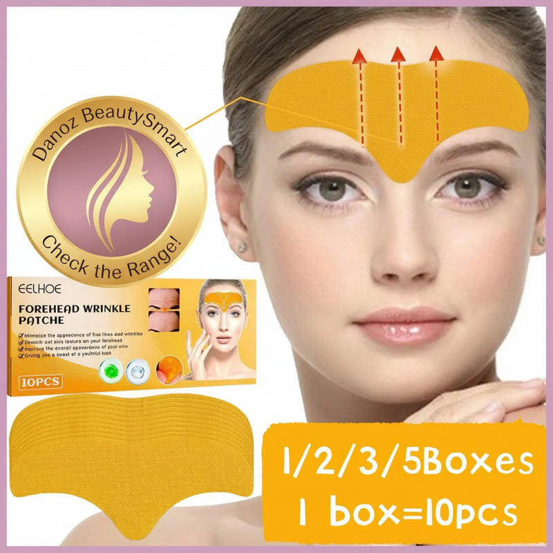 Danoz BeautySmart - Buy 1 Get 1 Free! Forehead wrinkle Patch Reduce Fine Lines Firming Smoothing Tighten forehead Collagen Gel Patch Skin Care.
