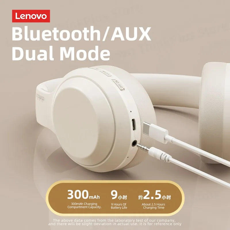 Experience Quality sound and convenient hands-free calling with Danoz Direct - Lenovo Thinkplus Headphone Bluetooth Earphones