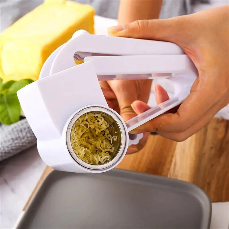 Danoz Kitchen - Hand-Cranked Rotating Cheese Grater Creative Kitchen Cheese Shredder Multi-functional Cheese Grater for Kitchen - Buy 1 Get 1 Free!