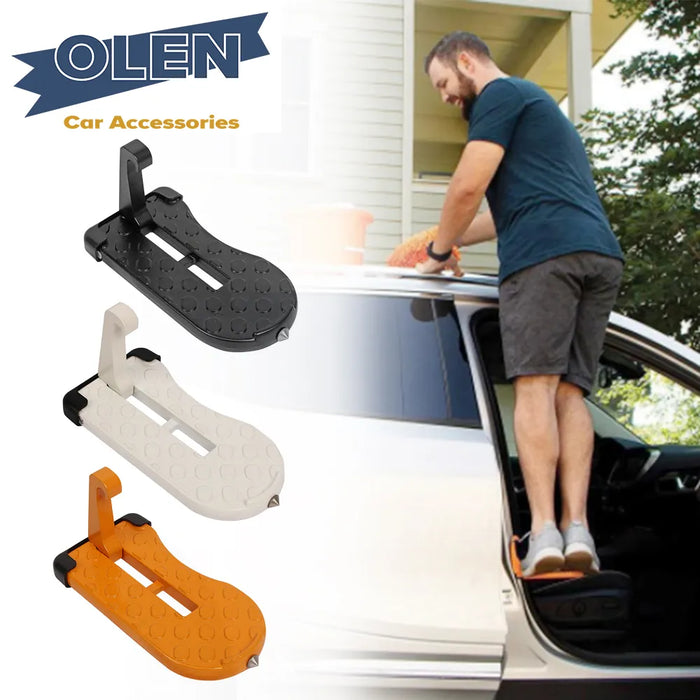 Secure your roof-top cargo with Danoz Direct's SafeStep, Feel secure with our Foldable Car Roof Rack Step - Buy 1, Get 1 Free