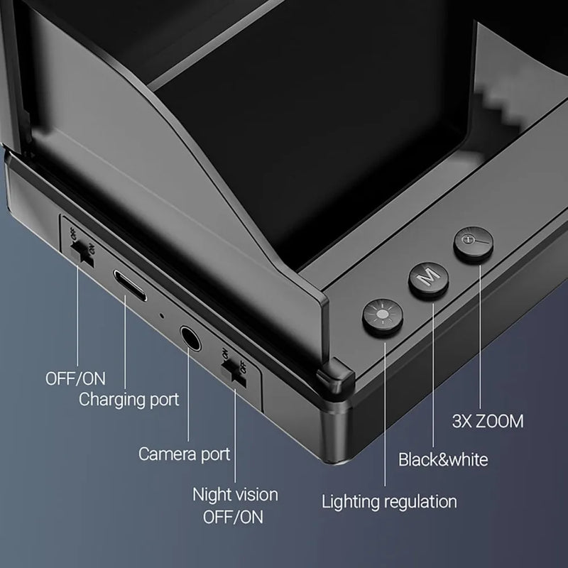 Danoz FishingSmart - Portable Underwater Fishing Camera with 4.3 LCD Monitor Infrared Night Vision Waterproof Fish Finder