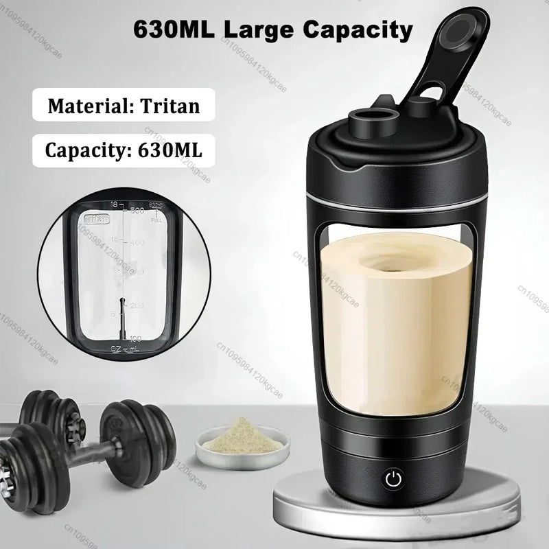 🥤 Danoz ProteinSmart | Ola Esporte Electric Shaker Cup | 630ml | Auto-Blend in 30 Sec | USB-C | Detachable Bottom | Leak-Proof | Gym & Office ✨