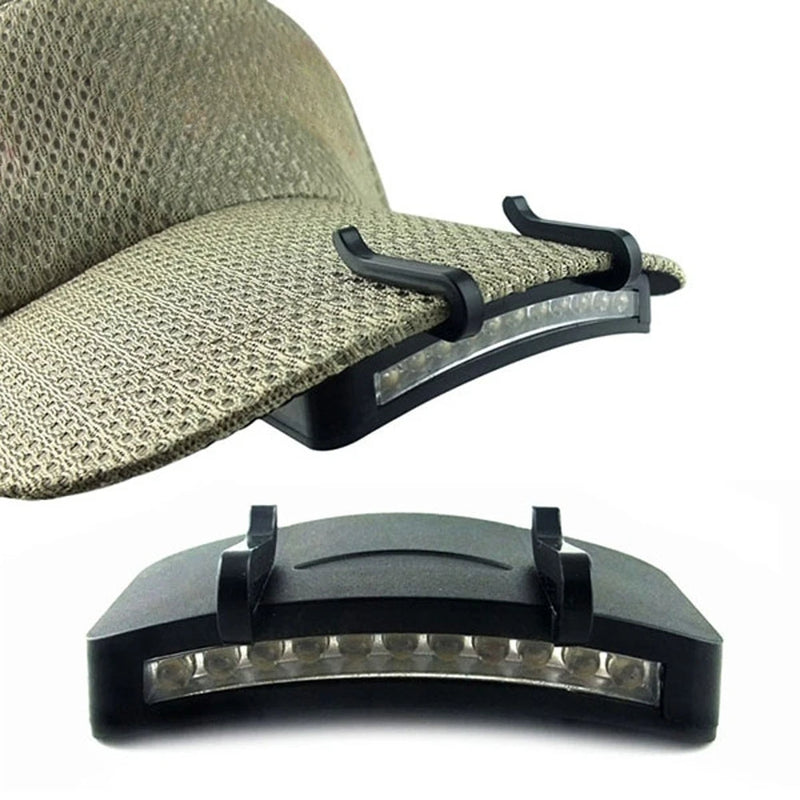 Danoz Smart - Super Bright LED Headlamp Clip On Cap Hat Torch for Outdoor Fishing Camping Hunting - Buy 1 Get 1 Free!