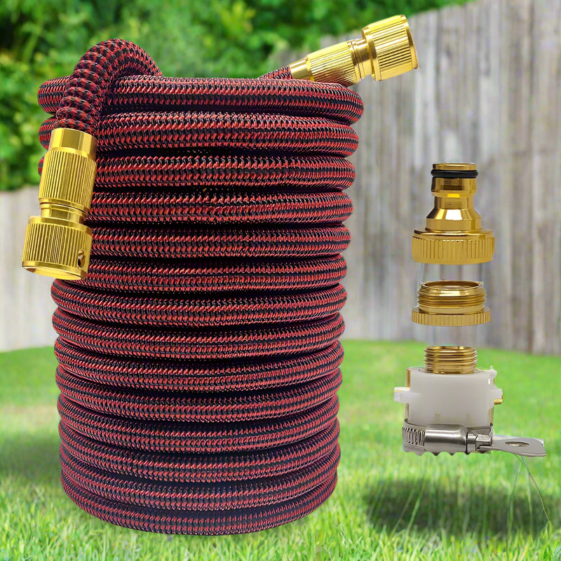 Get your garden blasting with Danoz Waterblast Hose! Stretching from 7.5 to 30 meters, super expandable, 3 Years warranty!
