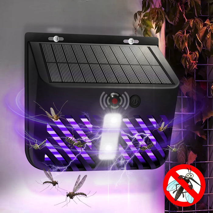 Danoz Outdoors - Solar Light Solar Bug Zapper🦟🐝Discover the perfect solution to keep your outdoor space free from pesky bugs