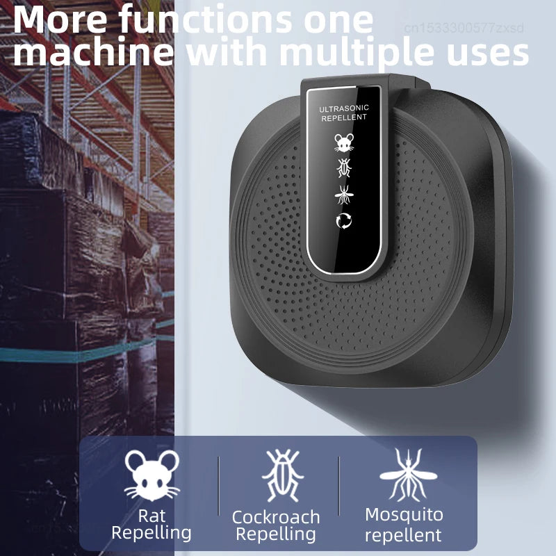 Danoz Pests - Xiaomi Ultrasonic Rodent Repellent Household High Power Sonic Insect Repellent Rodent Control Device Electronic Mouse Catcher