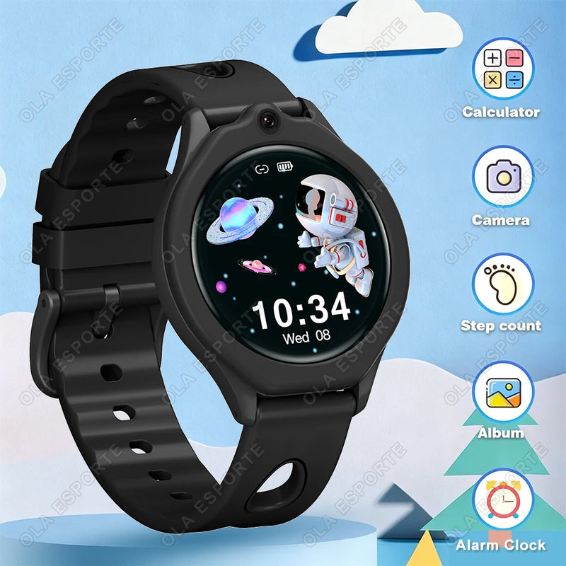 ⌚ Danoz KidSmart | Ola Esporte Kids Smart Watch | 1.52" HD Touch | 18 Games | Flashlight | Sleep Monitor | Alarm Clock | Birthday Gift Boys & Girls ✨