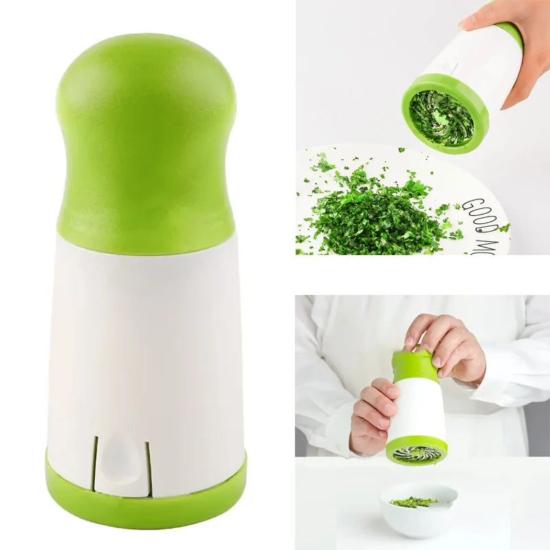 Meet your new kitchen Must Have: Danoz Kitchen DicerMagic Manual Herb Grinder! This spice mill effortlessly shreds parsley, minces coriander