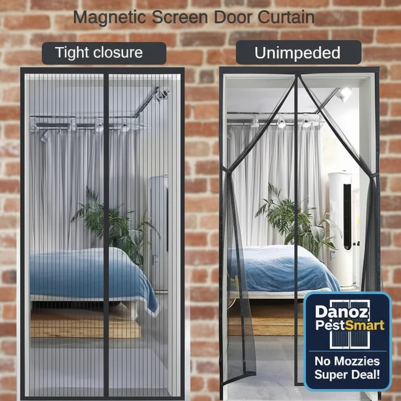 Magnetic Screen door curtain