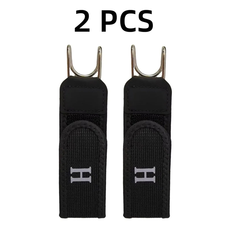👔 Danoz BeltSmart | Men's and Women Elastic Hook Belt | 2-Pack | Buckle-Free | Invisible Under Clothing | Fits 43–55" Waist | Black & Brown - Buy 1 Get 1 More!