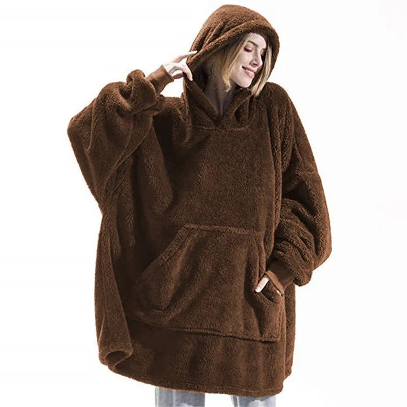 Danoz WinterSmart OziCozy ❄️🧥 The Cozy Hoodie Blanket You'll Never Want to Take Off!