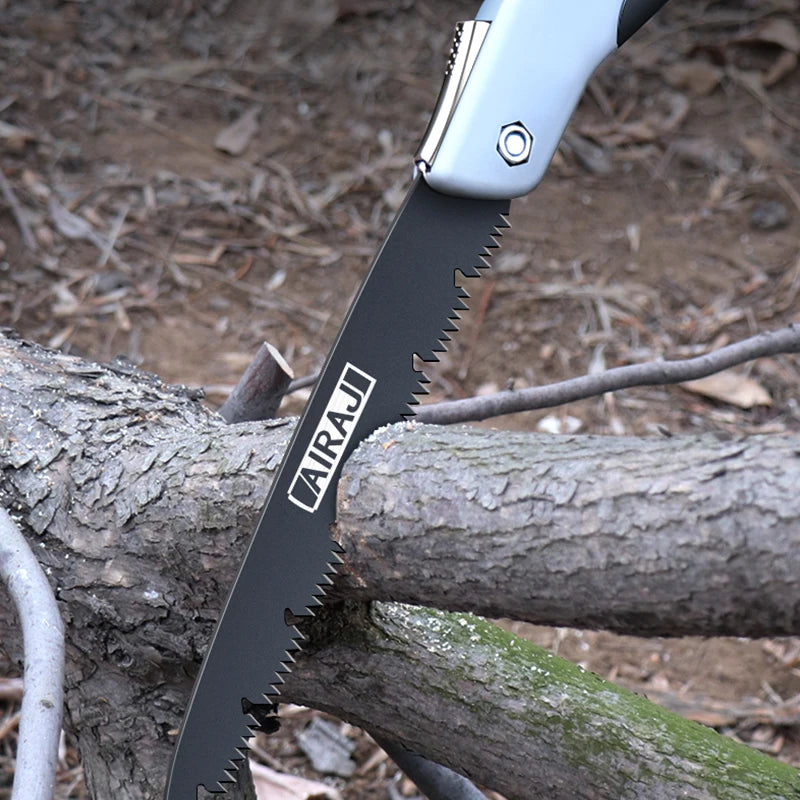 Tackle your outdoor projects with Danoz Folding Saw! This sharp, multifunctional tool folds away for easy carrying, perfect for camping, gardening - Buy 1 Get 1 Free!