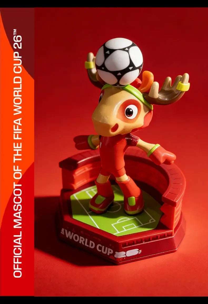 Danoz CollectSmart 🏆 | FIFA Official Licensed 2026 World Cup Mascot 3-Piece Figurine Set | Maple, Zayu & Clutch | 6cm | Fan Collectible | Free Postage!
