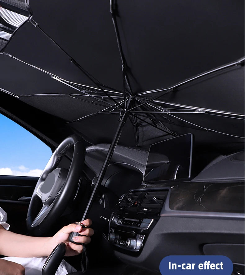 Danoz CarSmart - Sun Shade Umbrella - Designed to protect your interior and block out intense heat - Buy 1  Get 1 more!