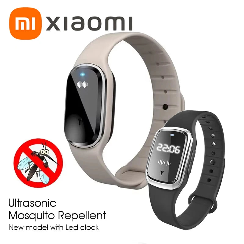 Danoz Smart - Xiaomi Ultrasonic High-Tech Mosquitoes Repeller Bracelet Wristband Indoor Outdoor 3 Gear Bracelet Anti Mosquitoes Bite Wristband