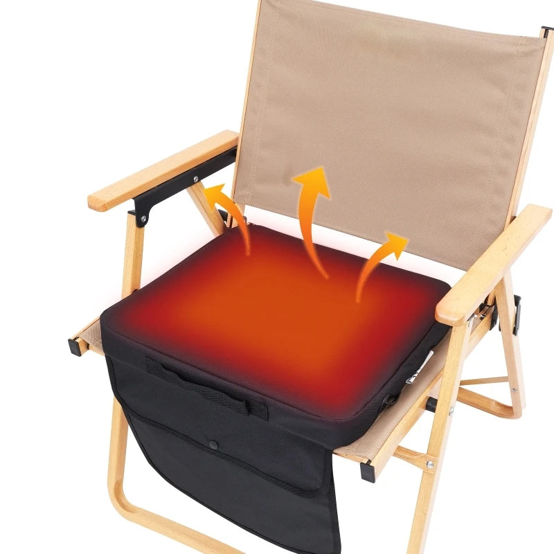 Danoz HeatingSmart - HotSeat - USB Electric Heating Seat Cushion Office Outdoor Car Chair  5-Speed Timer emperature Adjustment Electric Heating Pet Cushion