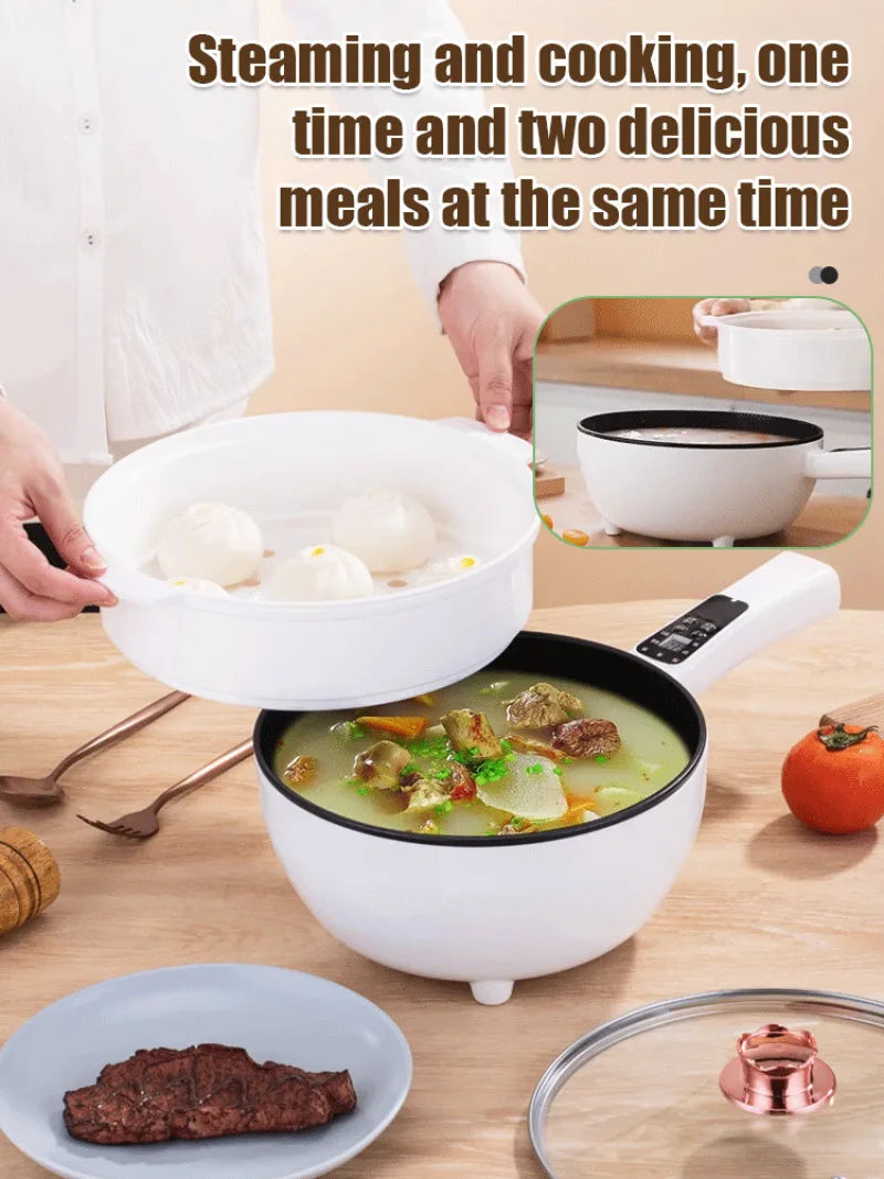 Danoz Smart Multifunctional Cooker represents a refined approach to versatile kitchen preparation.