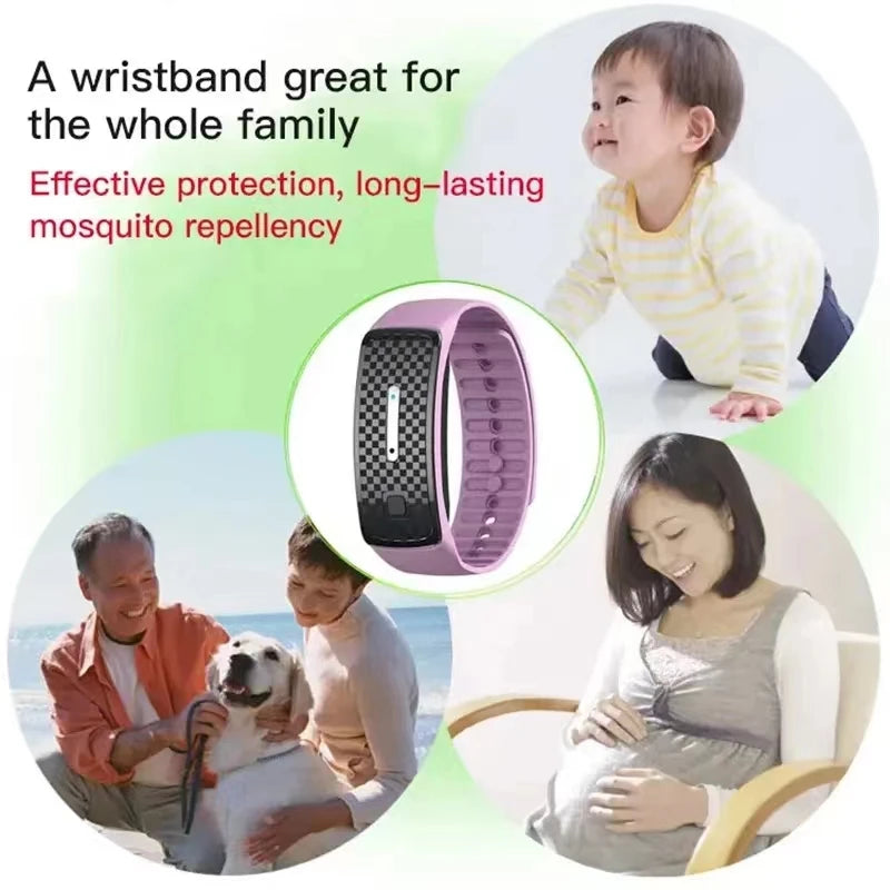 Get ready to boost your wellness game with Danoz Outdoors Ultrasonic Mosquito Repeller and Body Shape Wristband! - Buy 1 Get 1 Free!