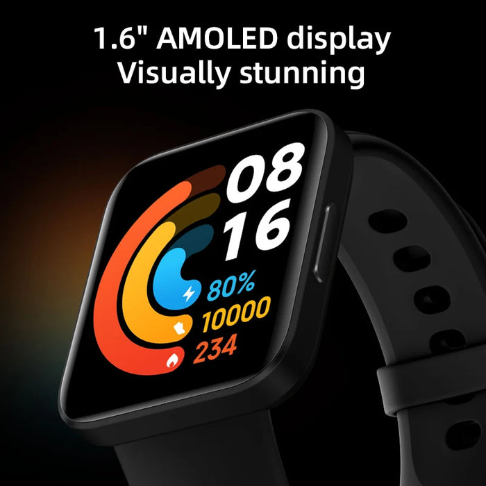 Danoz SuperSmartWatch(tm) Global Version Watch ⌚ 1.6'' AMOLED Display 14 Days Battery GPS Always