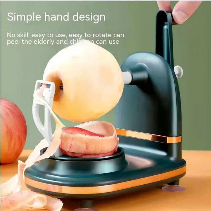 Danoz Kitchen 🧑‍🍳🍳 Household Hand-cranked Apple Peeler, Fruit Peeling, Kitchen Fruit Peeler, Automatic Peeler, Apple Peeling Artifact