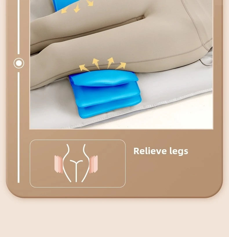 💪 Danoz MassageSmart | JAIYORL Full Body Massage Mat | Airbag Traction | 12 Airbags | 20 Shiatsu Balls | Hot Compress | Hip Vibration | Remote Control | AU Plug ✨