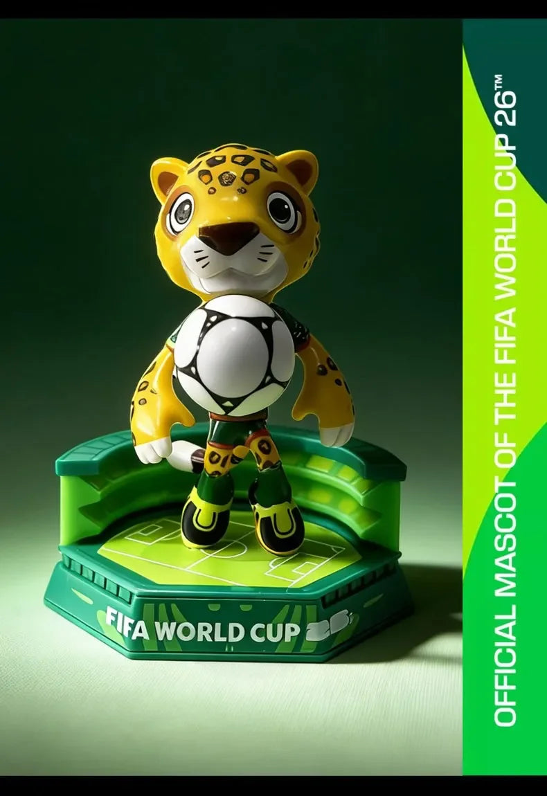 Danoz CollectSmart 🏆 | FIFA Official Licensed 2026 World Cup Mascot 3-Piece Figurine Set | Maple, Zayu & Clutch | 6cm | Fan Collectible | Free Postage!