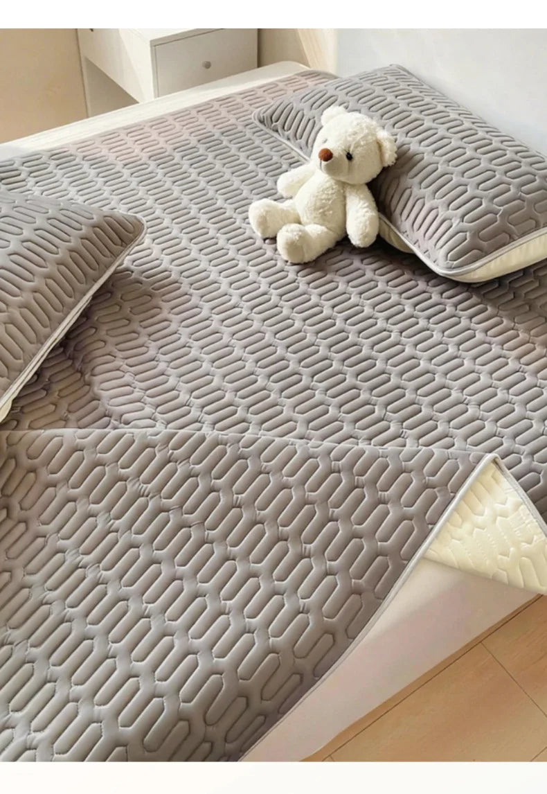 ❄️ Danoz PillowSmart | 2-Pack Summer Cool Pillowcases | Cooling Air-Conditioning Feel | Dustproof & Anti-Mite | Washable | 48×74cm | Gray, Pink & Blue ✨