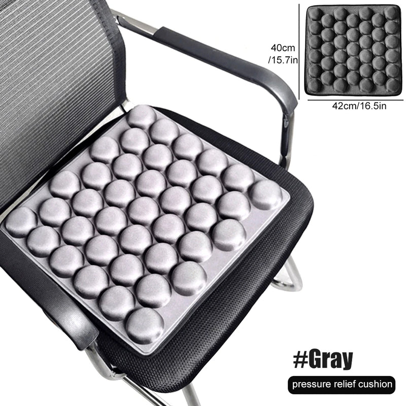 🧘 Danoz SeatSmart | 3D Air Cell Seat Cushion | 30% Pressure Relief | No-Pump | Sciatica & Tailbone Pain | Office, Car & Home