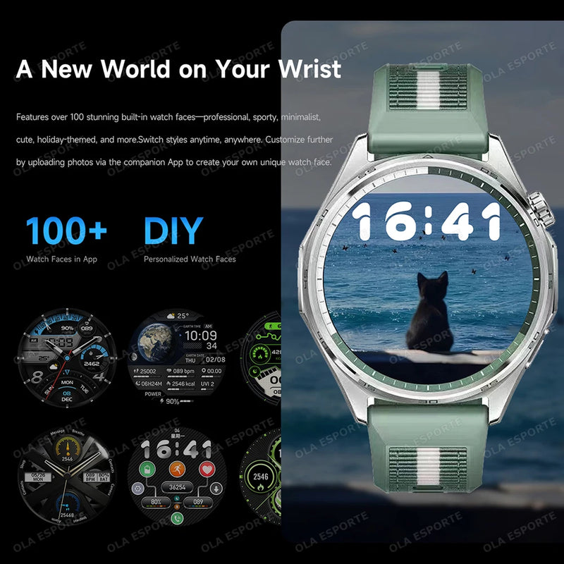 ⌚ Danoz TechSmart | Ola Esporte HW12 Smart Watch | 1.5" Round IPS | Bluetooth 5.3 Calls | Heart Rate, SpO2 & Sleep | IP67 | Voice Assistant | 9 Colours | HiwearPlus