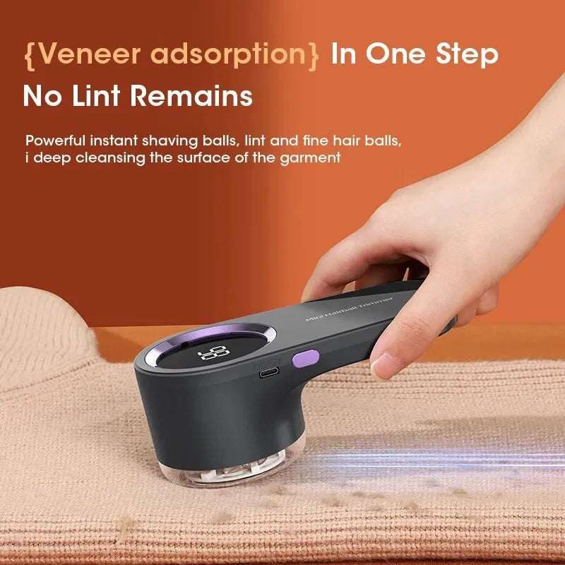 Keep your clothes looking fresh and new with Danoz Direct LED Digital Electric Lint Remover.