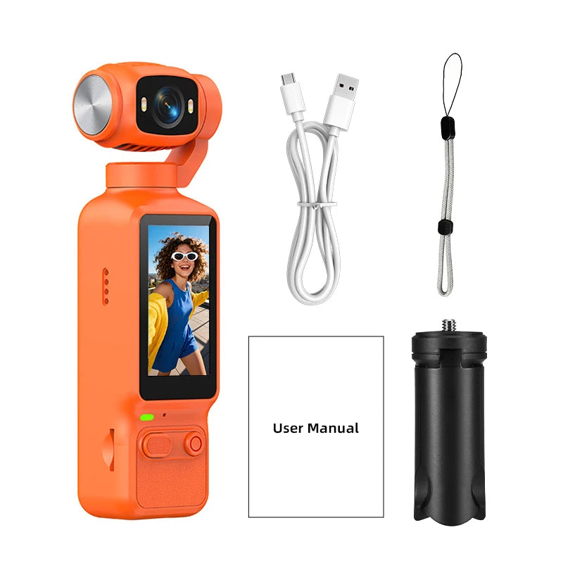🎥 Danoz CamSmart | Ourlife 4K Action Camera | 180° Rotatable Lens | 1.97" Screen | 10MP | 1800mAh | Built-in Mic | CE & RoHS | YouTube & Vlog Ready | 5 Colours