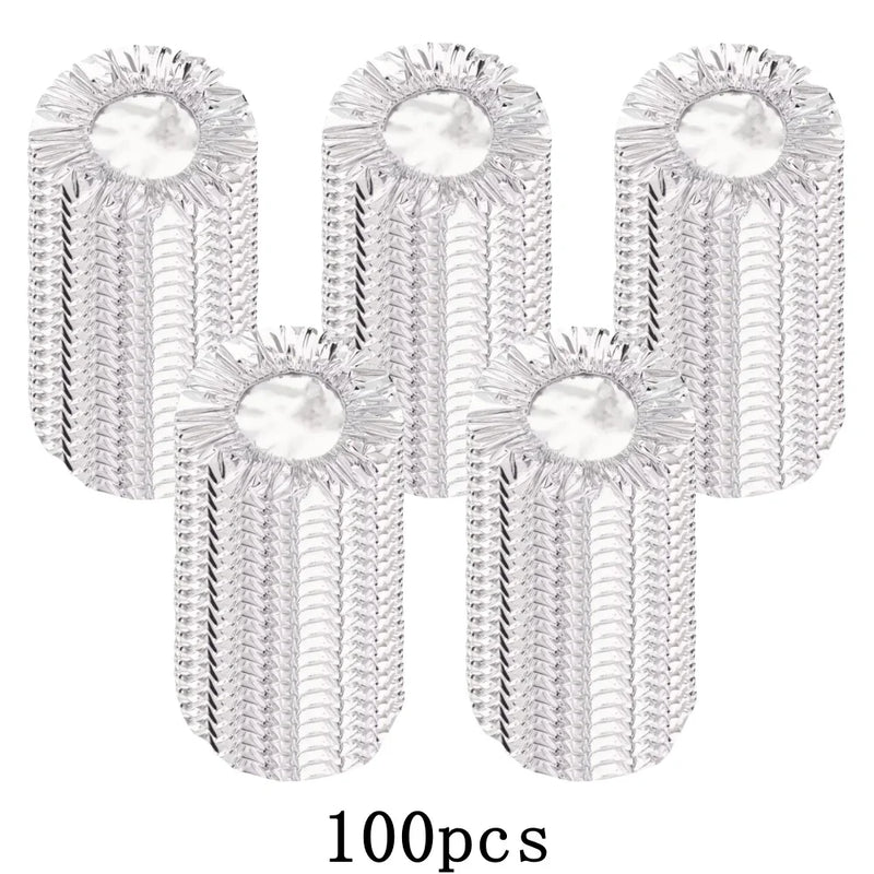 🍲 Danoz FoodSmart | Aluminum Foil Covers | Heat-Resistant Insulation Lids | Keeps Food Warm & Fresh | Food Grade | 50 or 100 Pack | Fits Bowls & Plates