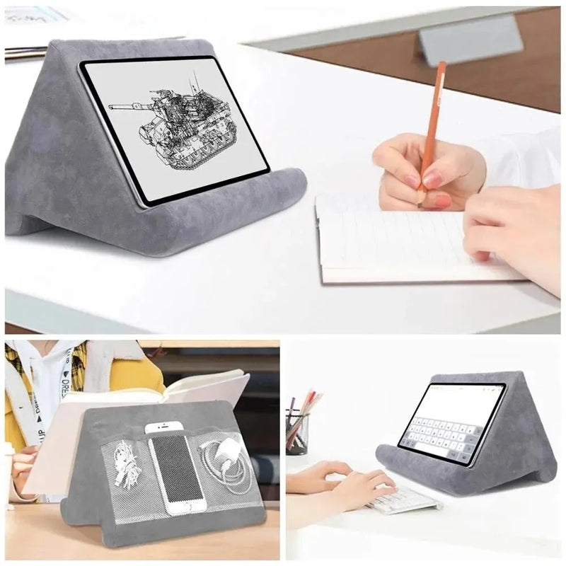 Get ready for ultimate comfort with Danoz Smart multifunction pillow stand! Designed to hold your iPad, Samsung, Huawei tablet, Books and more!