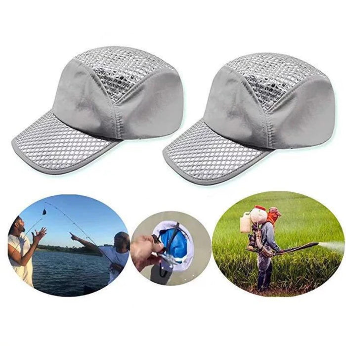 Danoz Outdoors - Arctic Cap Cooling Ice Cap Sunscreen Hydro Cooling Bucket Hat Arctic Hat with UV Protection Keeps you Cool