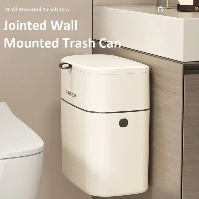 Streamline your kitchen with the Danoz Wall Mounted Hanging garbage Bin. or Easily attachable to cabinet doors or on countertops