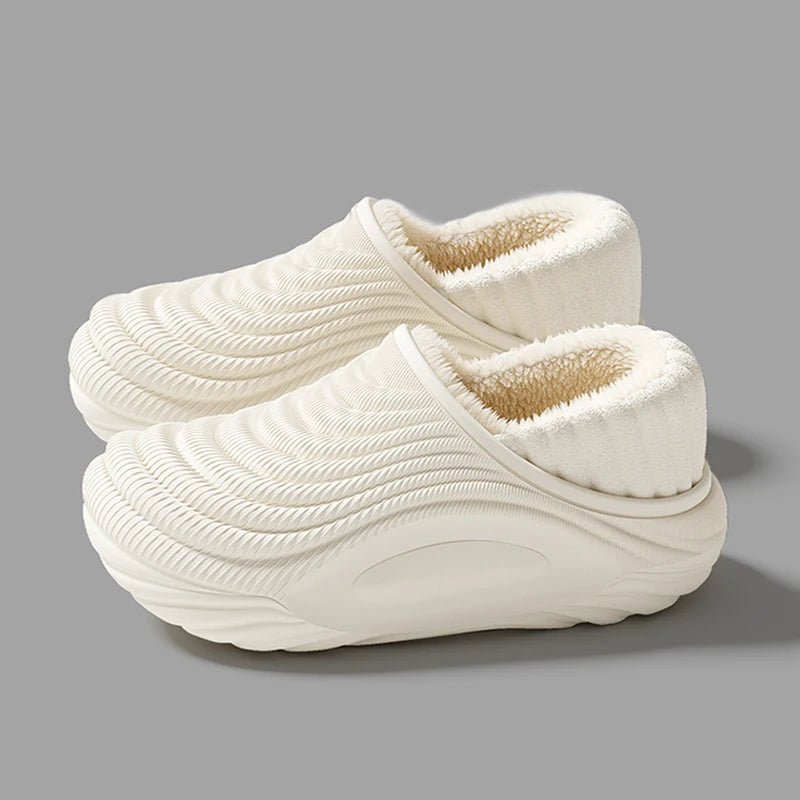 Danoz WinterSmart ❄️ | Warm Plush Waterproof EVA Indoor Slippers | Thick Non-Slip Sole | Unisex | 3 Colours | Sizes 36–45 | Free Postage!