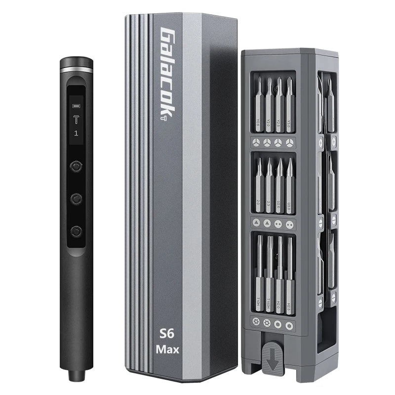 Danoz Smart - 68 in 1 Electric Screwdriver Set 5 Torque Settings Precision Power Tool Magnetic Screw Driver Bits for iPhone Glasses Watch PC