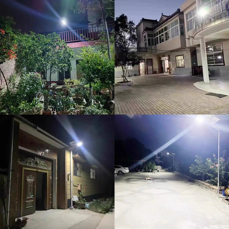 Danoz Lights - 30000LM Solar LED Lights Outdoor Solar Lights Of Motion Sensor 3 Modes Waterproof IP65 Solar Garden Light Street Yard Lantern