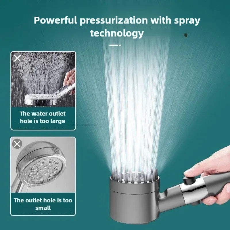 Danoz ShowerPower - This advanced filtered shower head delivers powerful, consistent pressure while a built-in filter removes impurities and hard water minerals for a cleaner, healthier spray