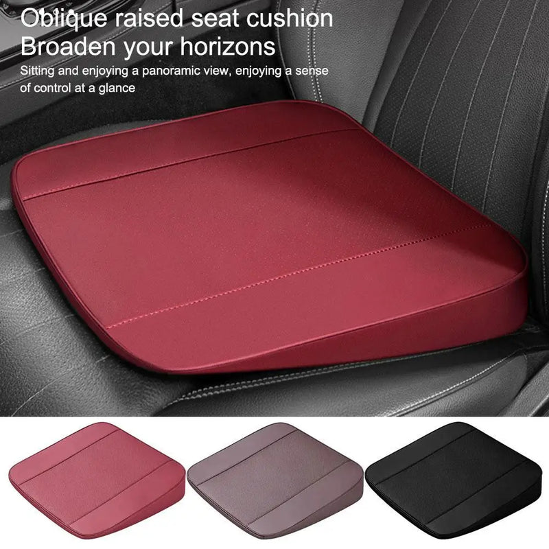 Danoz CaRide - Improve Driving Vision Ergonomic Design Extra Height For Car Seat Office Chair Car Seat Cushion Wedge Seat Cushions Butt Pad