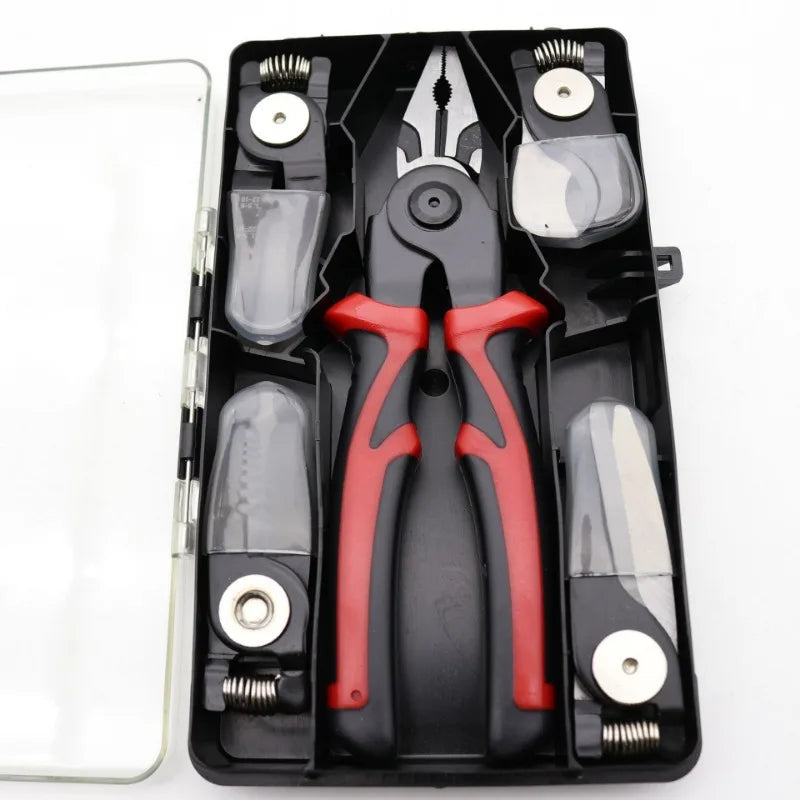 Danoz ToolSmart – One Handle, Five Jobs Done! 🔧✨ | 5-in-1 Multi-Function Replaceable Head Pliers Set | Steel Wire, Tiger Wire & More | The Only Pliers You’ll Ever Need!