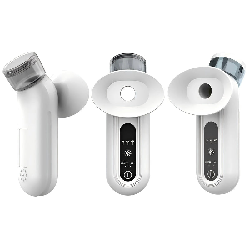 👁️ Danoz EyeSmart | Nano Eye Steam Mister | Portable Eye Steamer for Dry Eyes | 3-Temp Settings | USB Rechargeable | Eye & Face Moisturiser