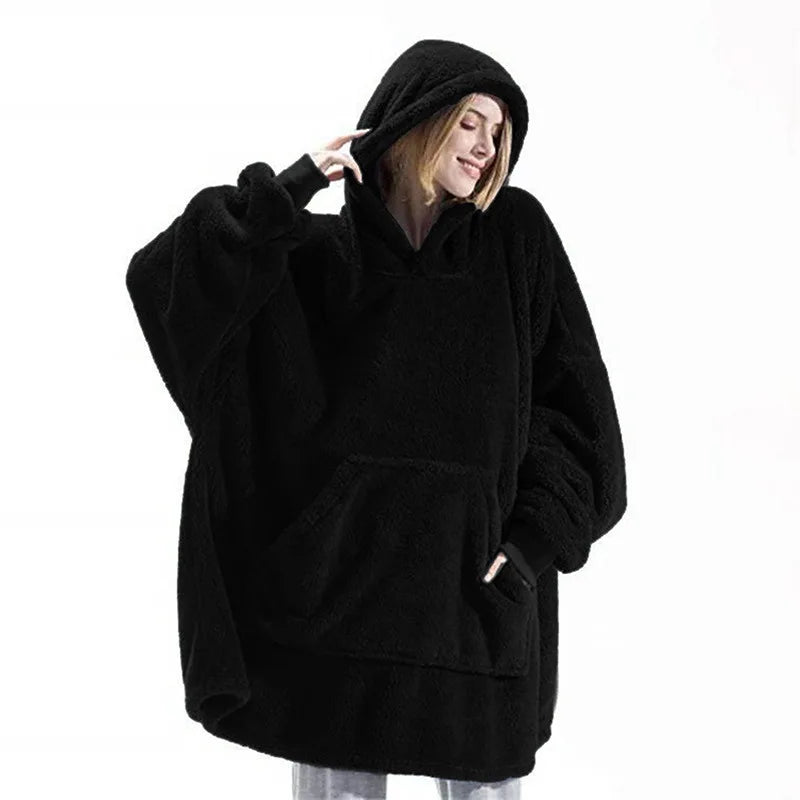 Danoz WinterSmart OziCozy ❄️🧥 The Cozy Hoodie Blanket You'll Never Want to Take Off!