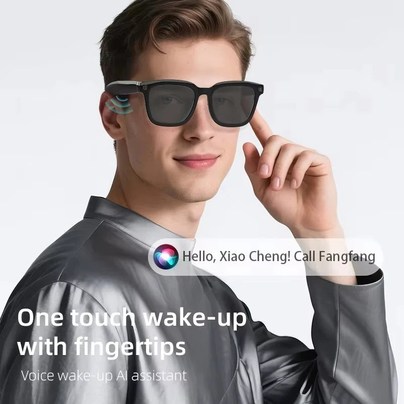 Danoz SmartGlasses - 2026 New Smart AI Glasses 800W Shooting Camera HD Photo Video Voice Call Translation Waterproof Bluetooth AI Motorcycle Glasses